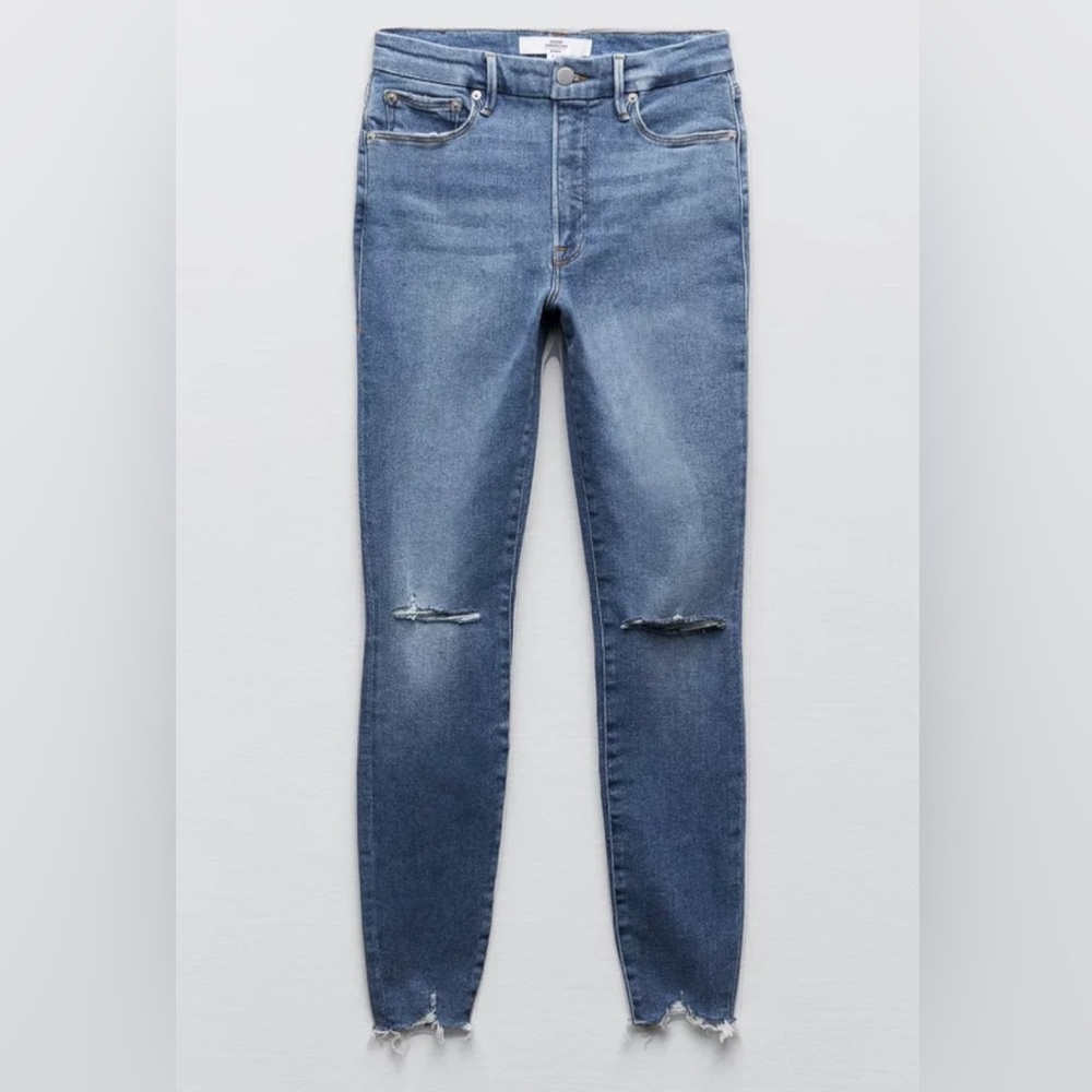 Good American x Zara ZW High Rise Skinny Jeans